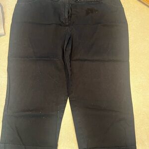 George Black Cotton Blend Pants